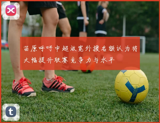 苗原呼吁中超放宽外援名额认为将大幅提升联赛竞争力与水平