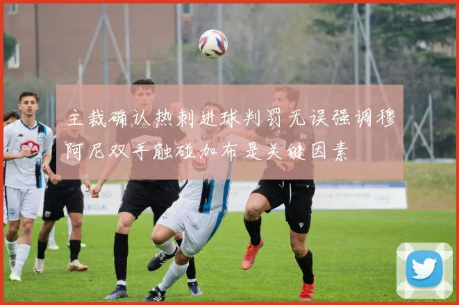 主裁确认热刺进球判罚无误强调穆阿尼双手触碰加布是关键因素